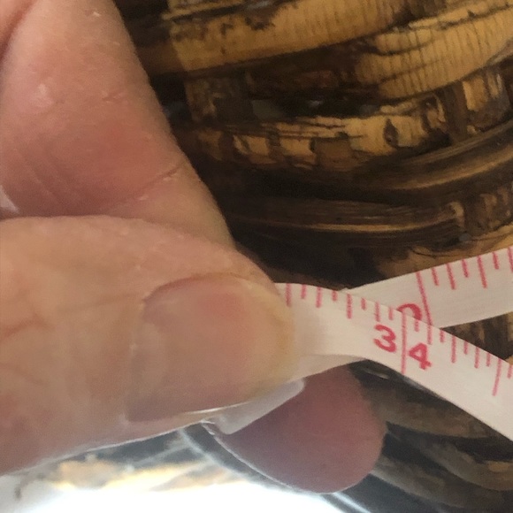 Wicker woven pumpkin decor - Picture 6 of 7